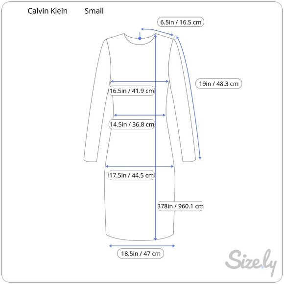 Calvin Klein Women's Small Pink Bell Sleeve Dress With Black Trim NWT - Picture 2 of 4